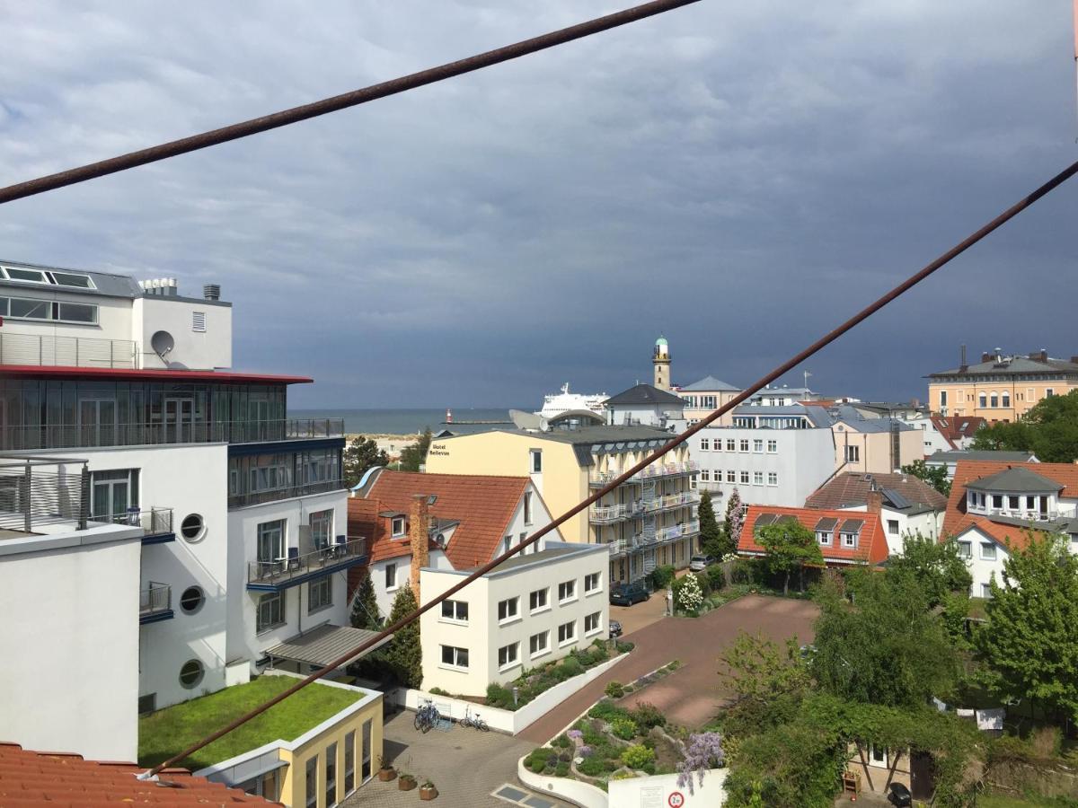 Ankerplatz Warnemuende - Direkte Strandnaehe Mit Leuchtturmblick ロストック エクステリア 写真
